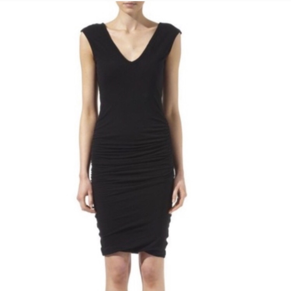 James Perse black jersey dress size 1 or small